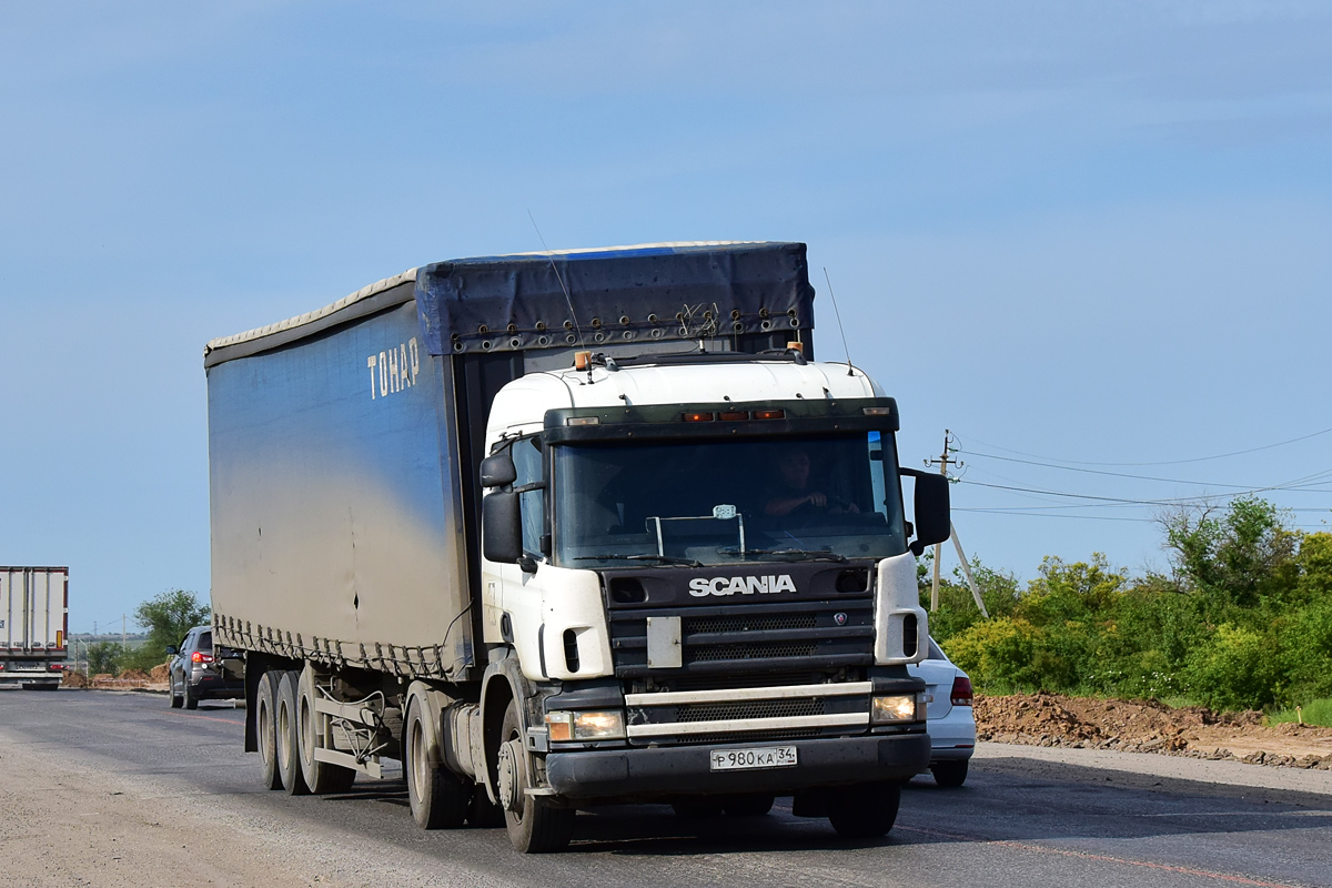 Волгоградская область, № Р 980 КА 34 — Scania ('1996) P114G