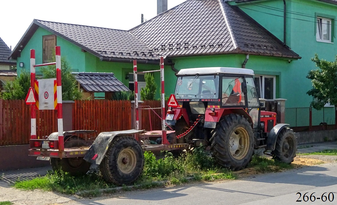 Словакия, № C 66515 — ТС индивидуального изготовления; Словакия, № RA-786BG — Zetor 7245