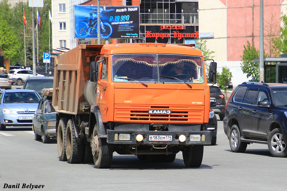 Челябинская область, № В 183 ЕМ 774 — КамАЗ-65115 [651150]