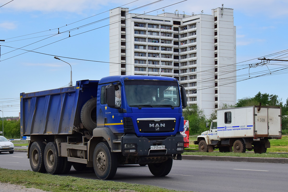 Волгоградская область, № С 313 ХВ 34 — MAN TGS ('2007) 40.390