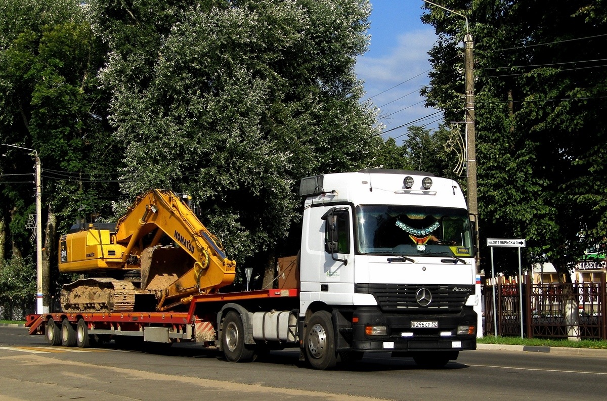 Брянская область, № Н 296 СР 32 — Mercedes-Benz Actros ('1997) 1840