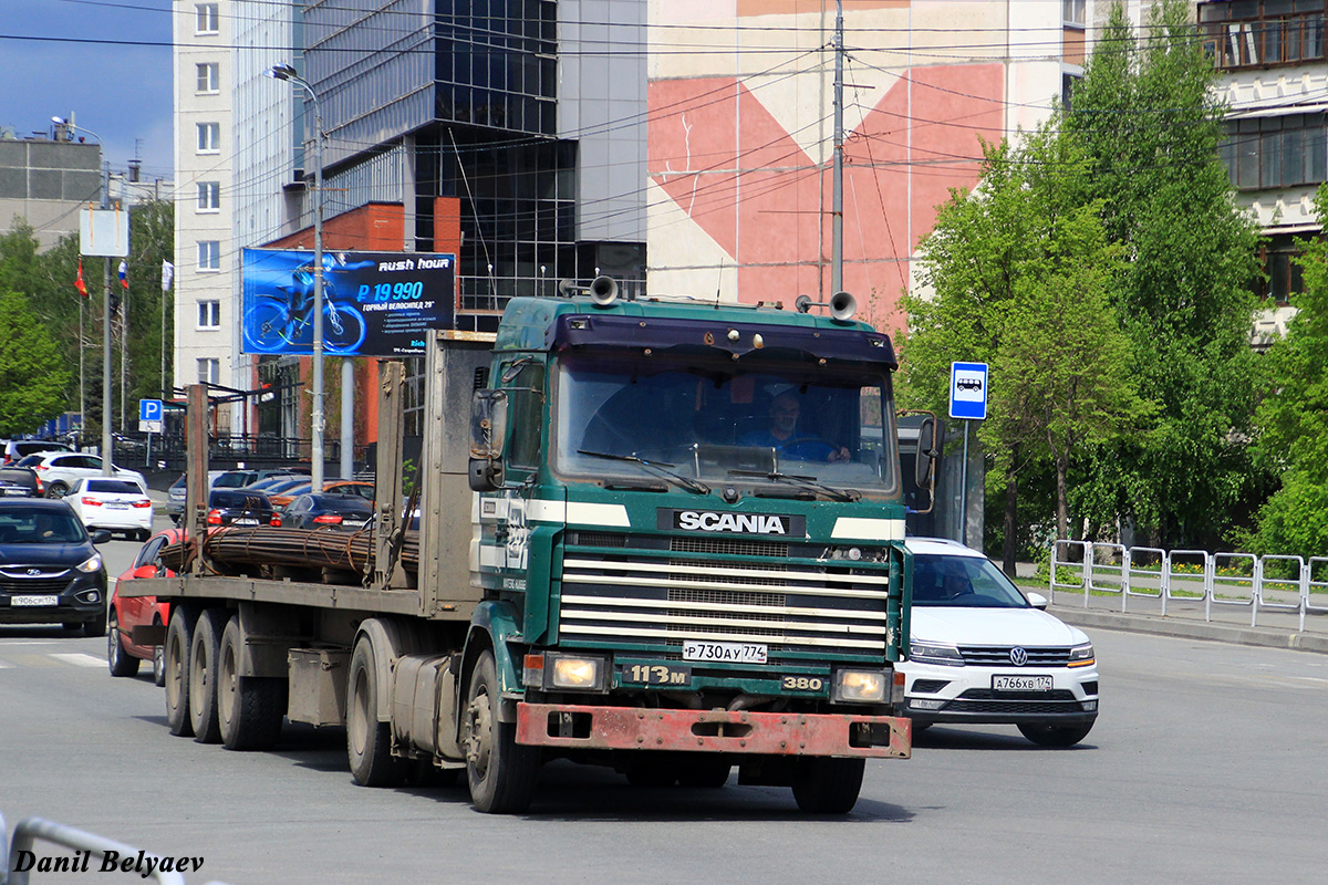 Челябинская область, № Р 730 АУ 774 — Scania (II) R113M