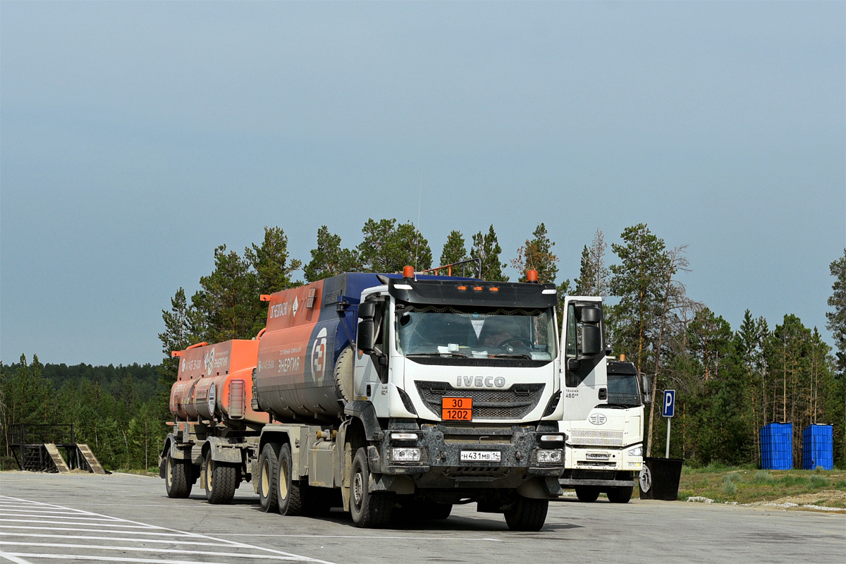 Саха (Якутия), № Н 431 МВ 14 — IVECO-AMT Trakker ('2013)