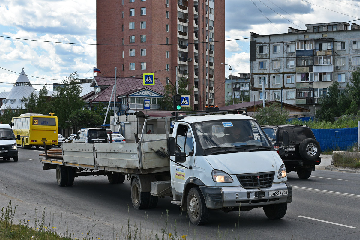 Саха (Якутия), № О 422 КУ 14 — ГАЗ-33106 "Валдай"