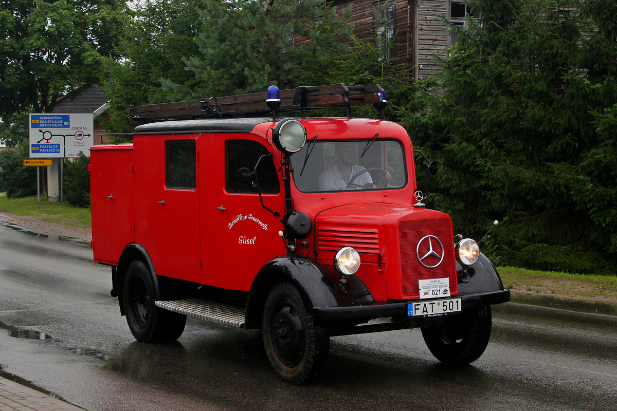 Литва, № FAT 501 — Mercedes-Benz L-Series