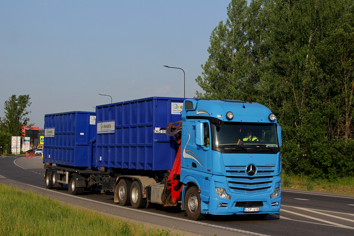 Литва, № LCP 416 — Mercedes-Benz Actros ('2011) 2551