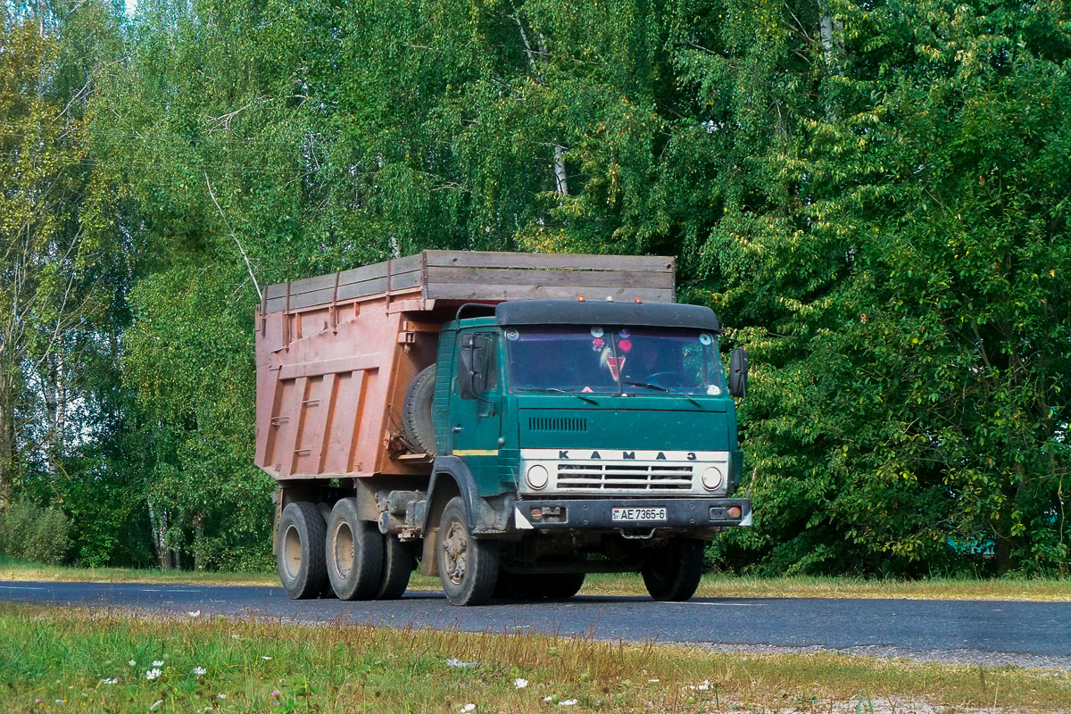 Могилёвская область, № АЕ 7365-6 — КамАЗ-55111 (общая модель)