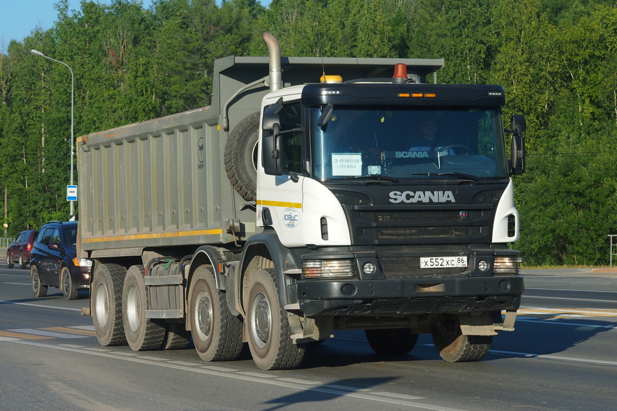 Ханты-Мансийский автоном.округ, № Х 552 ХС 86 — Scania ('2011) P400