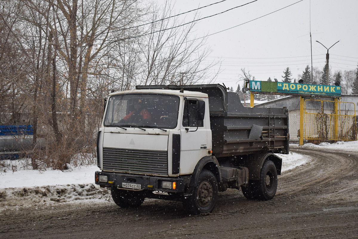 Алтайский край, № М 074 СС 22 — МАЗ-5551A2