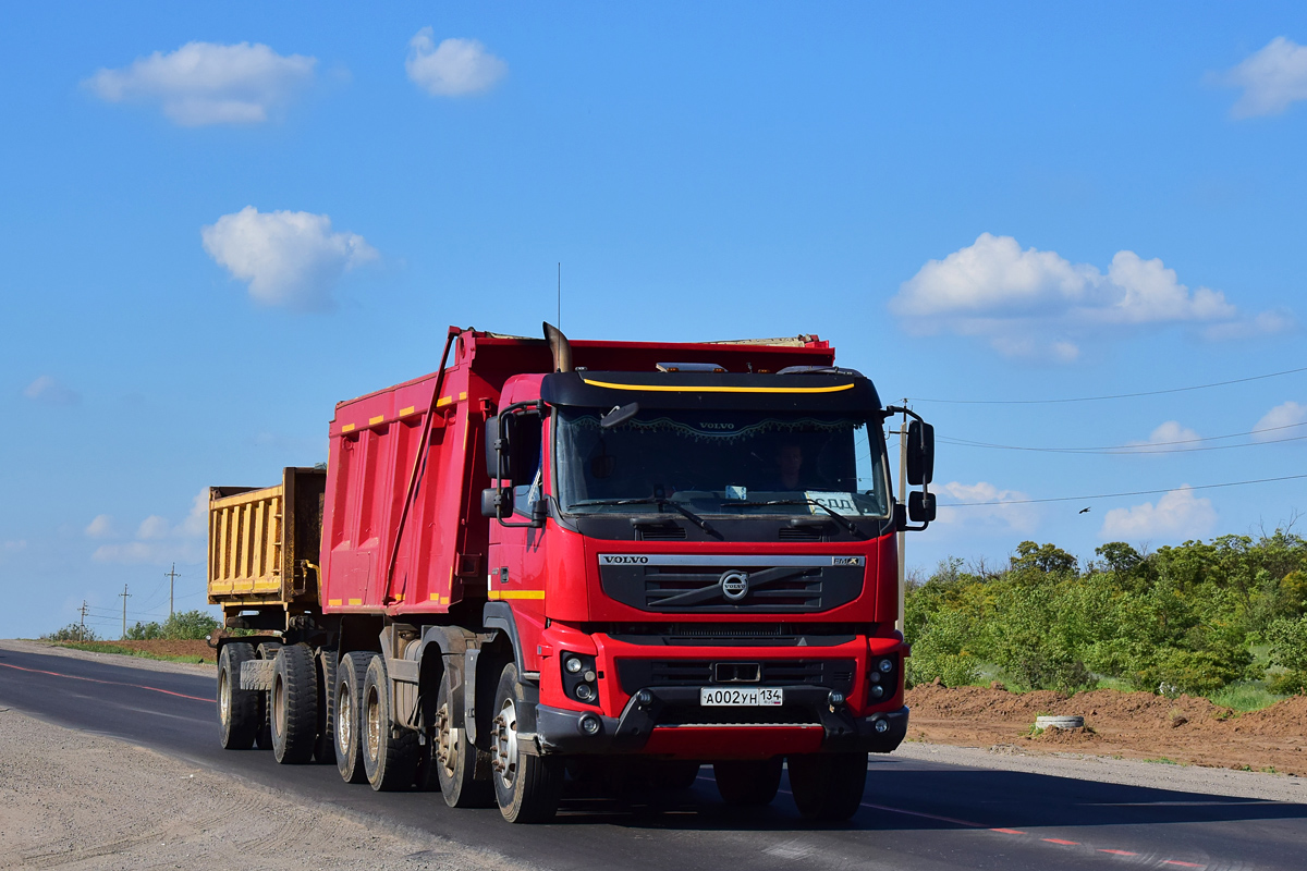 Волгоградская область, № А 002 УН 134 — Volvo ('2010) FMX.440 [X9P]