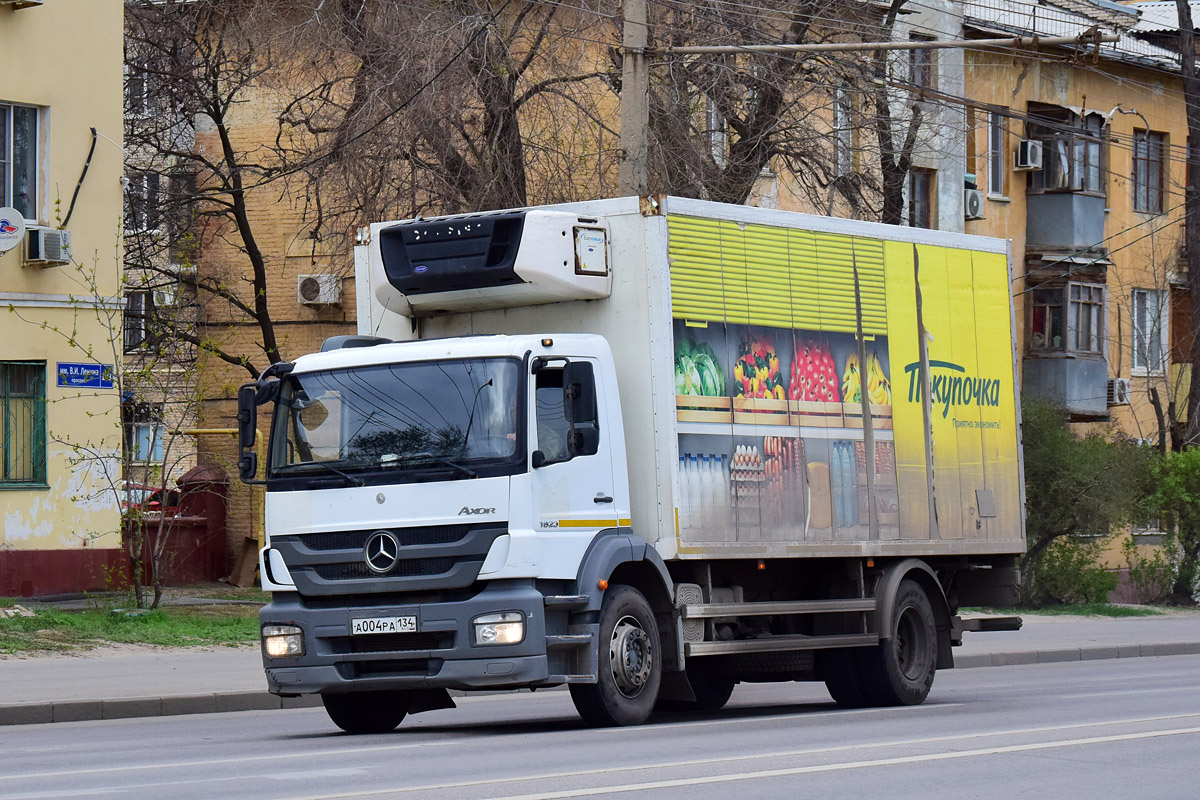 Волгоградская область, № А 004 РА 134 — Mercedes-Benz Axor 1823