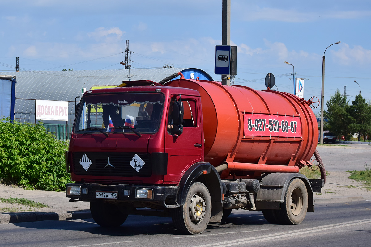 Волгоградская область, № К 917 АН 134 — Mercedes-Benz NG (общ. мод.)