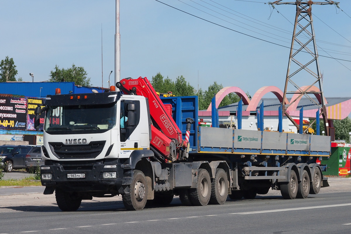 Тюменская область, № С 983 РК 72 — IVECO-AMT Trakker ('2013)