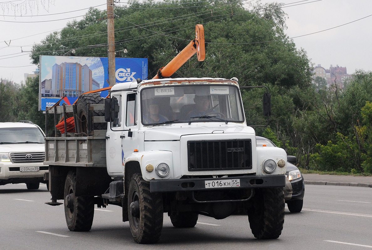 Омская область, № Т 016 КН 55 — ГАЗ-33081 «Садко»