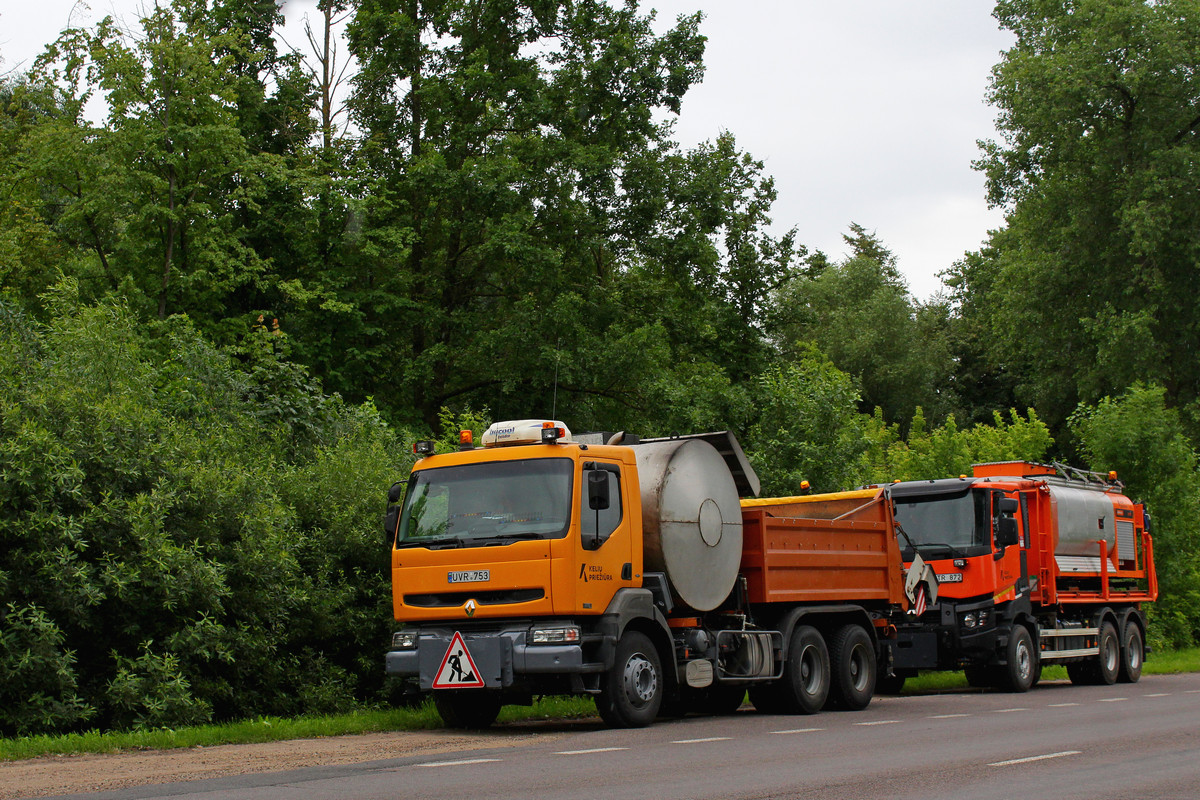 Литва, № UVR 753 — Renault Kerax