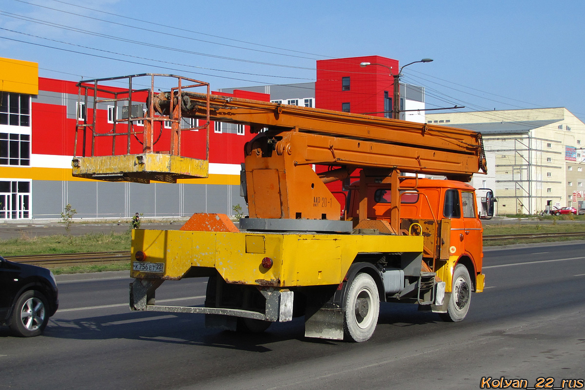 Алтайский край, № К 756 ЕТ 22 — Škoda 706 MTS 24