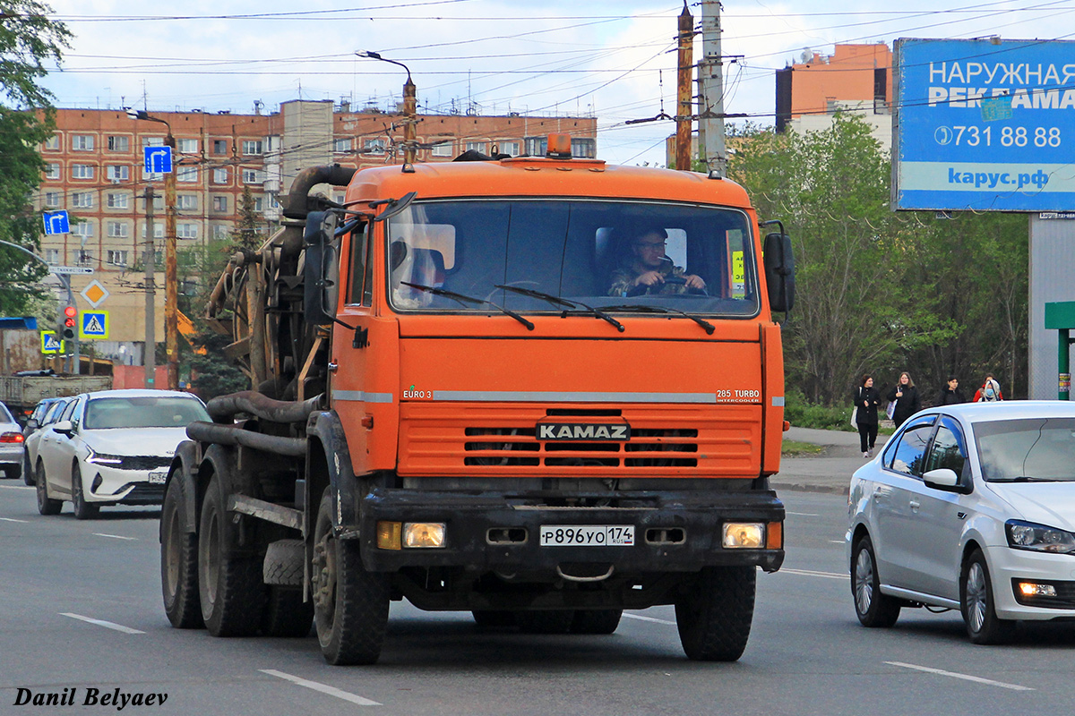 Челябинская область, № Р 896 УО 174 — КамАЗ-65115 (общая модель)