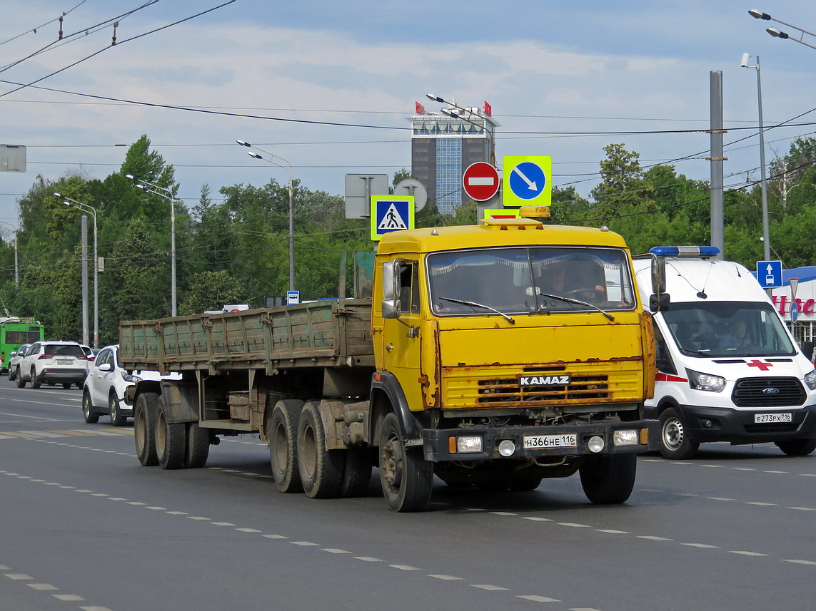 Татарстан, № Н 366 НЕ 116 — КамАЗ-54115-15 [54115R]