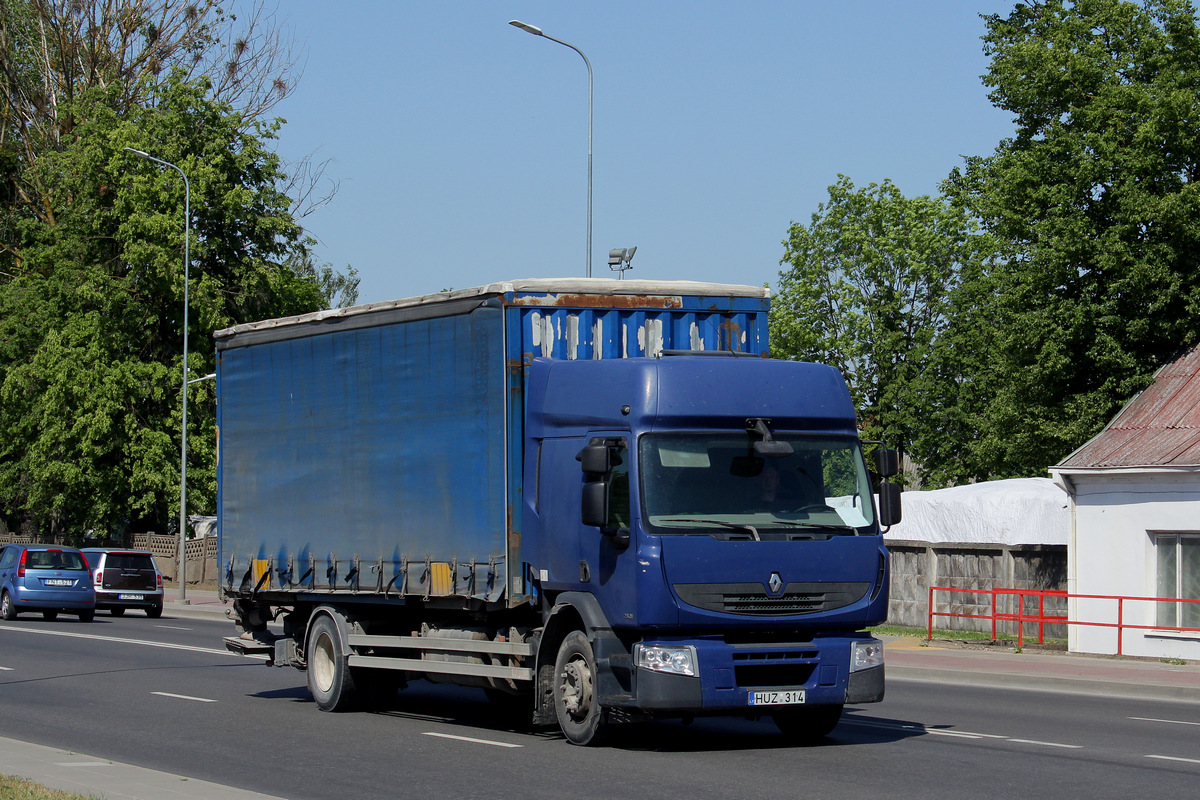 Литва, № HUZ 314 — Renault Premium ('2006)