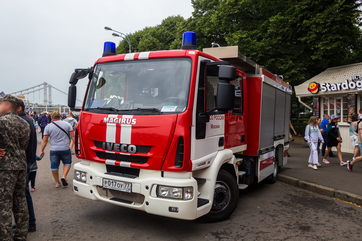 Москва, № Р 017 ОУ 77 — IVECO EuroCargo ('2008)