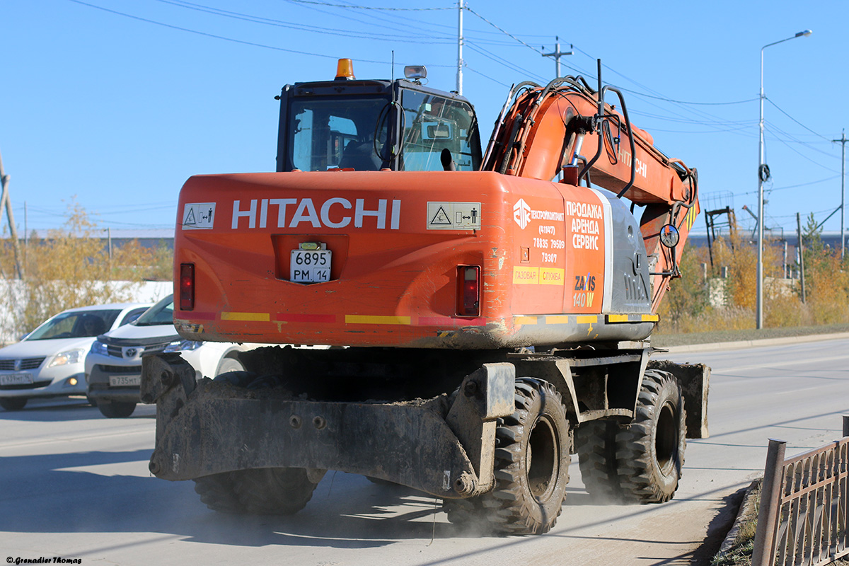 Саха (Якутия), № 6895 РМ 14 — Hitachi (общая модель)