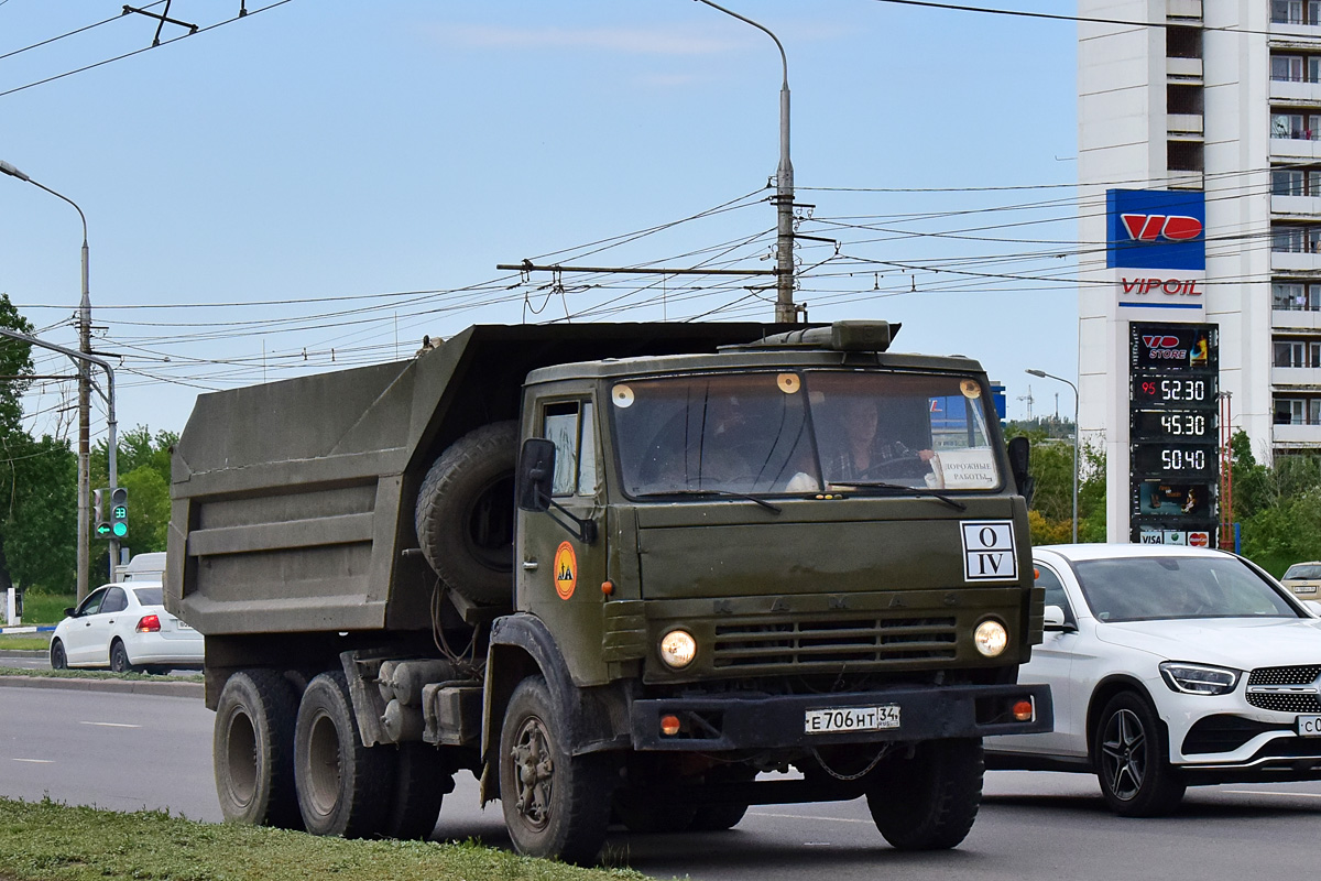 Волгоградская область, № Е 706 НТ 34 — КамАЗ-55111 [551110]