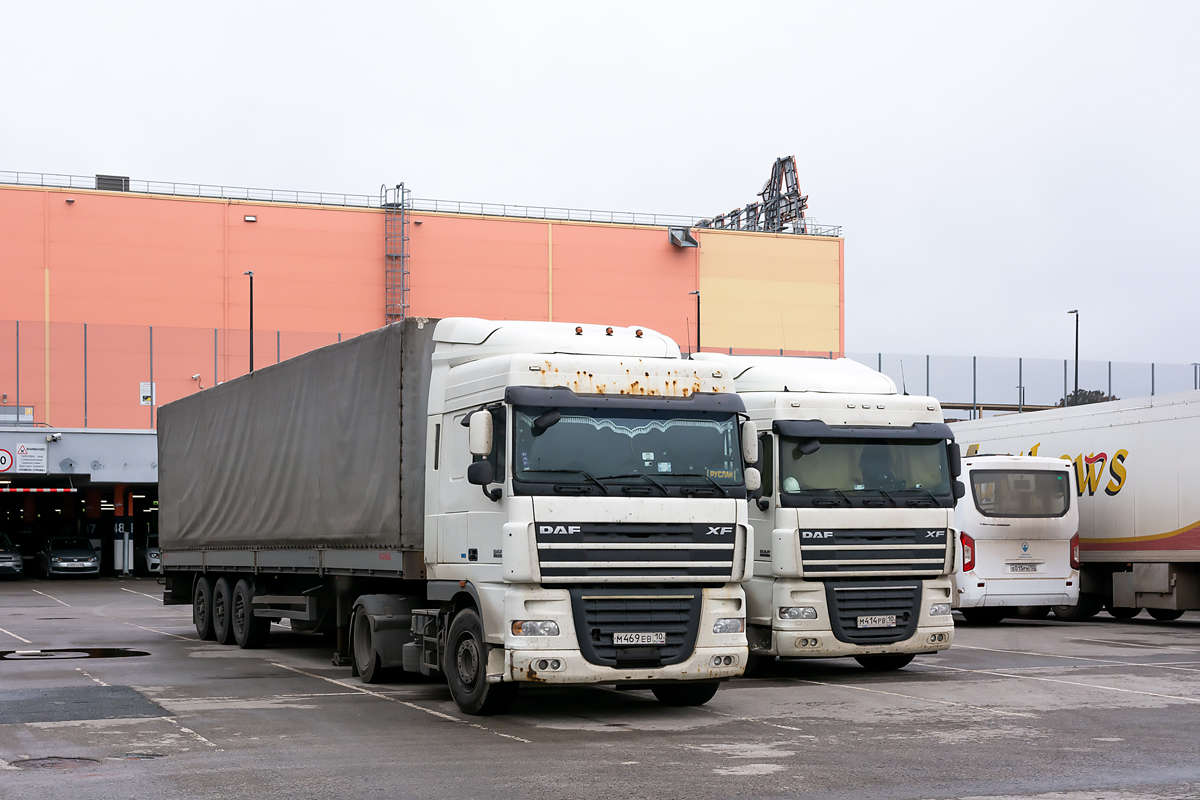 Карелия, № М 469 ЕВ 10 — DAF XF105 FT