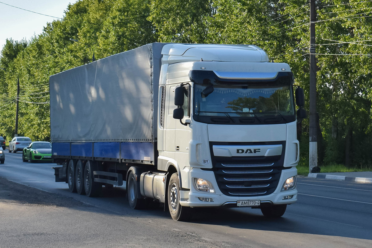 Гродненская область, № АМ 8770-4 — DAF XF Euro6 FTG