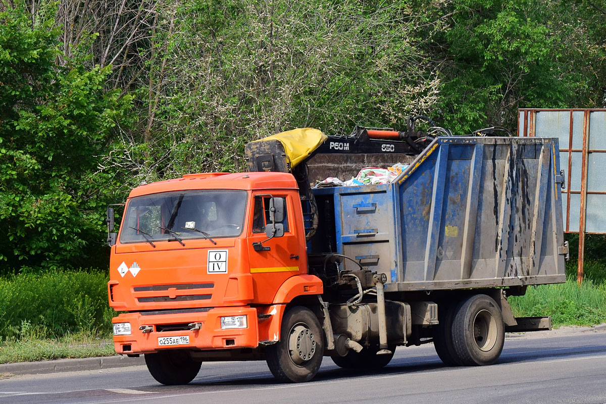 Волгоградская область, № О 255 АЕ 196 — КамАЗ-43253 (общая модель)