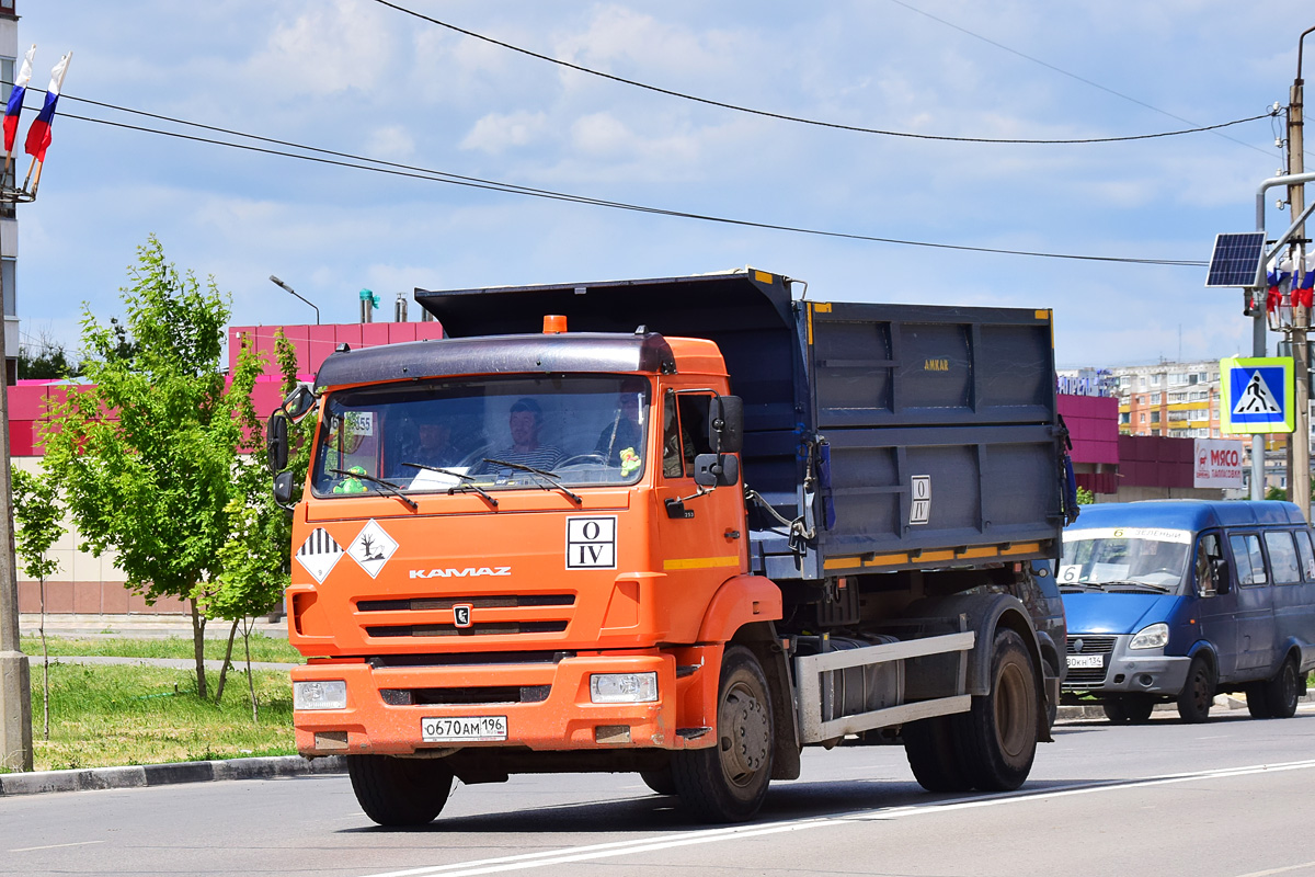 Волгоградская область, № О 670 АМ 196 — КамАЗ-43253-G5