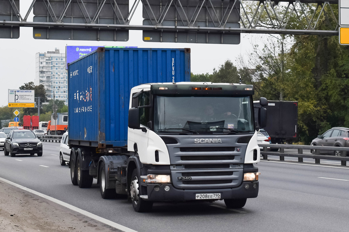 Московская область, № Р 208 ЕЕ 790 — Scania ('2004) P340