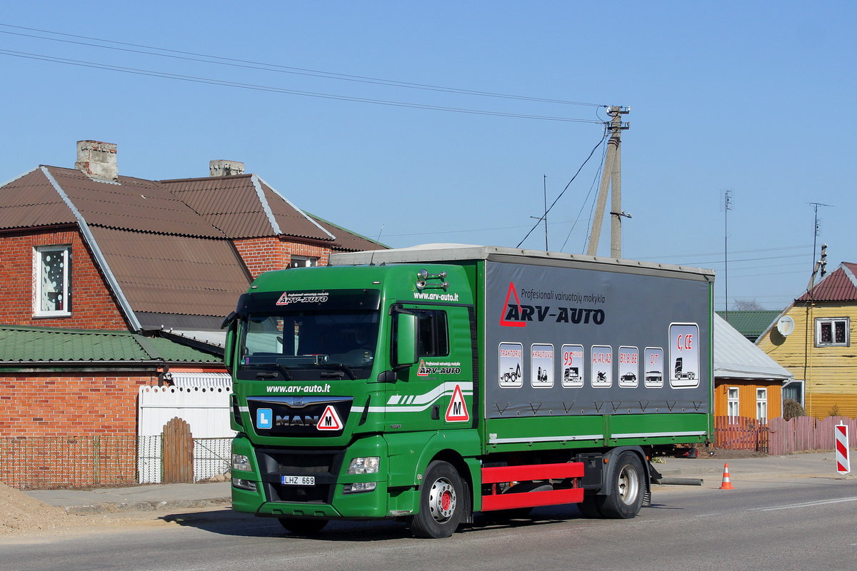 Литва, № LHZ 669 — MAN TGX ('2012) 18.440