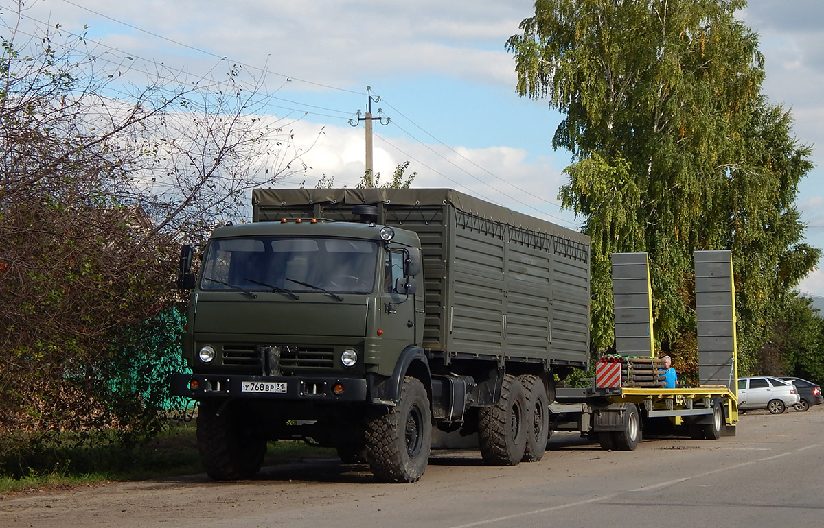 Белгородская область, № У 768 ВР 31 — КамАЗ-43118 (общая модель)