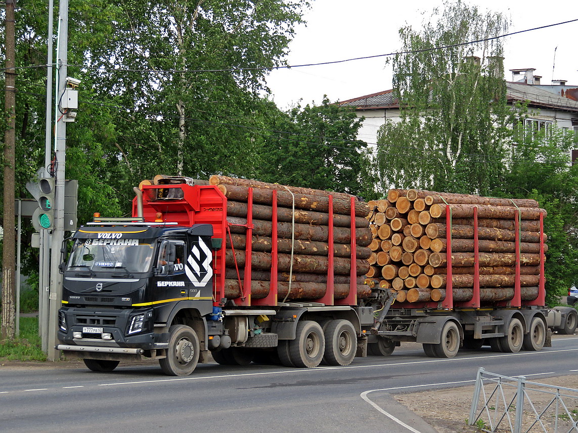 Кировская область, № Т 777 РВ 43 — Volvo ('2013) FMX.500 [X9P]