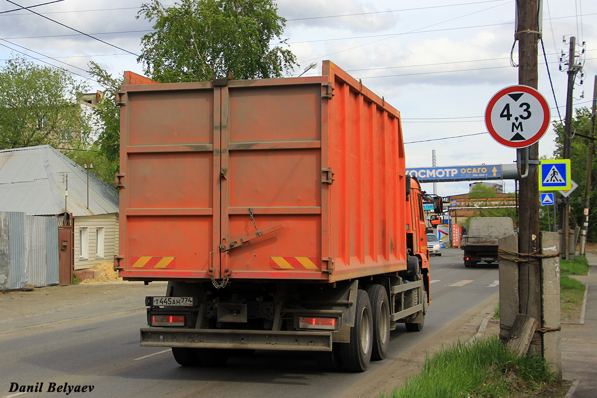 Челябинская область, № Т 445 АН 774 — КамАЗ-65115-50