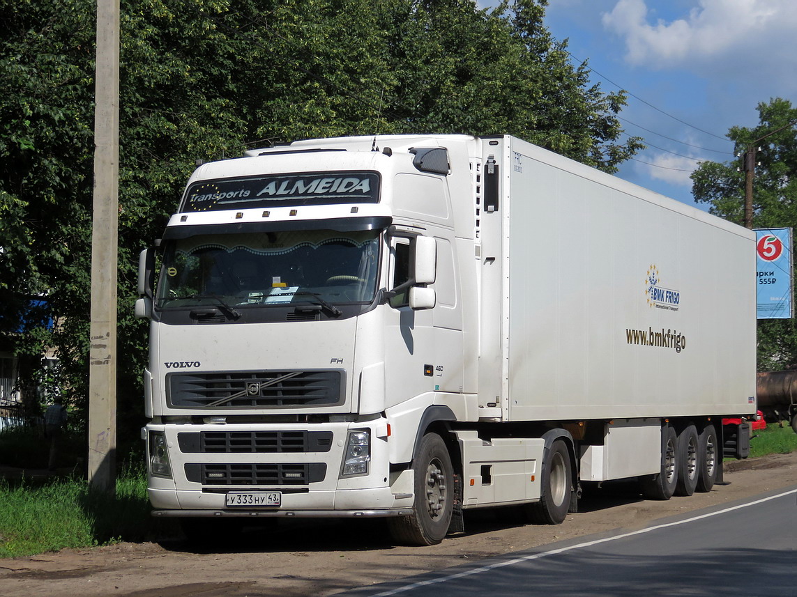 Кировская область, № У 333 НУ 43 — Volvo ('2008) FH.480