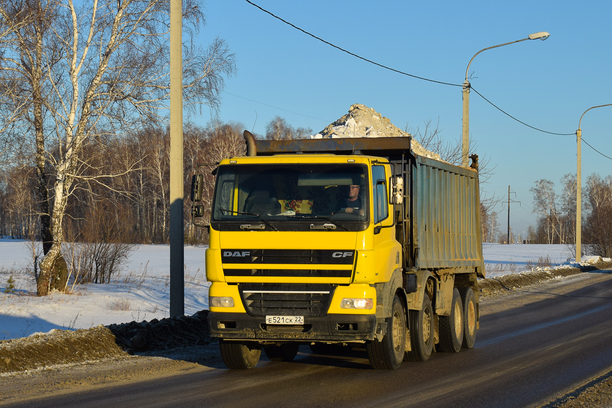 Алтайский край, № Е 521 СК 22 — DAF CF85 FAD