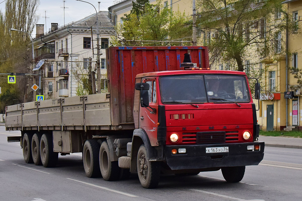 Волгоградская область, № Х 163 ХО 34 — КамАЗ-5410