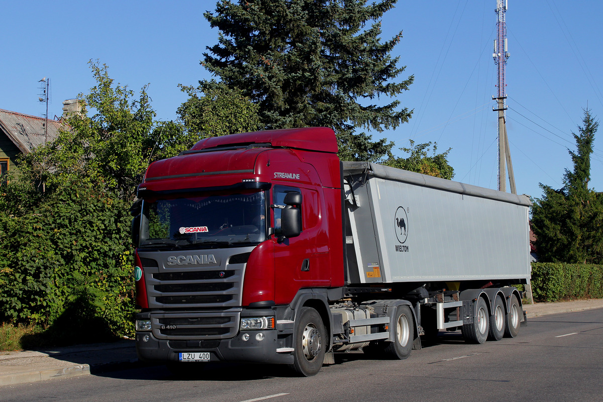 Литва, № LZU 400 — Scania ('2013) G410