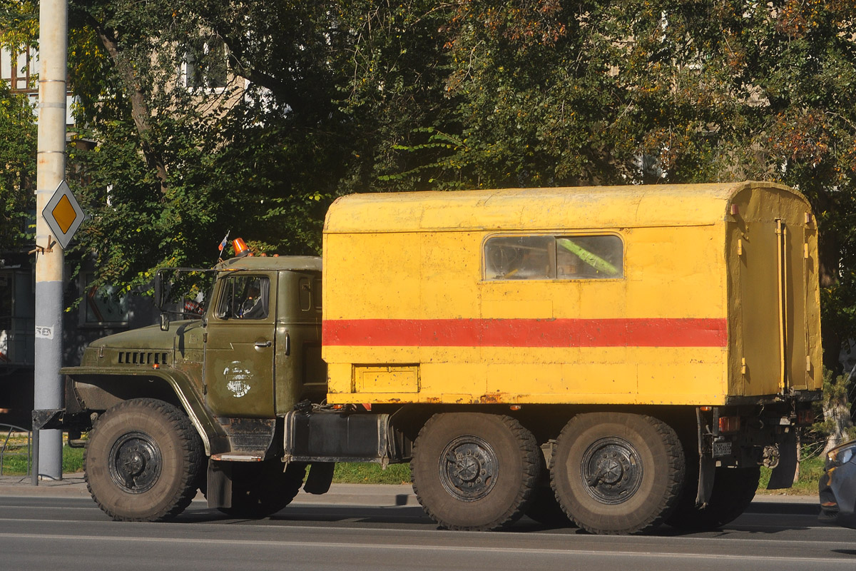 Омская область, № В 595 РВ 55 — Урал-4320-01