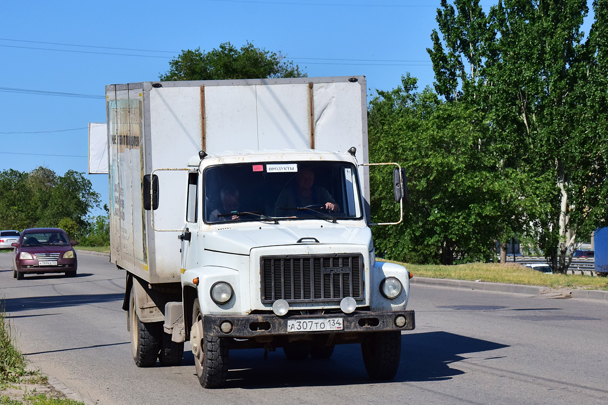 Волгоградская область, № А 307 ТО 134 — ГАЗ-3309