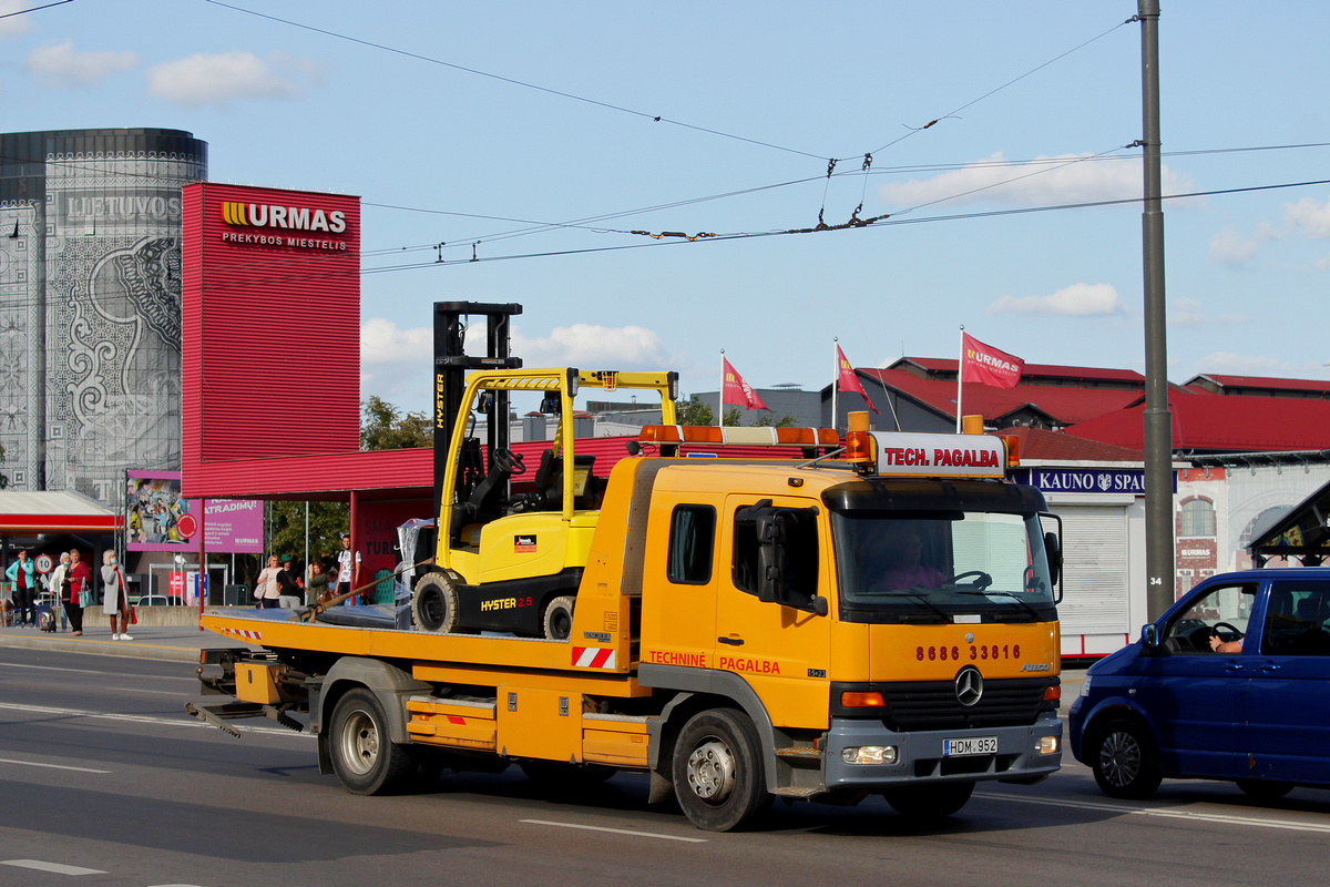 Литва, № HDM 952 — Mercedes-Benz Atego 1523