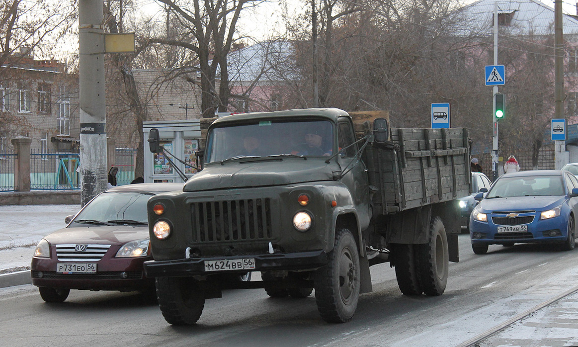 Оренбургская область, № М 624 ВВ 56 — ГАЗ-53-12