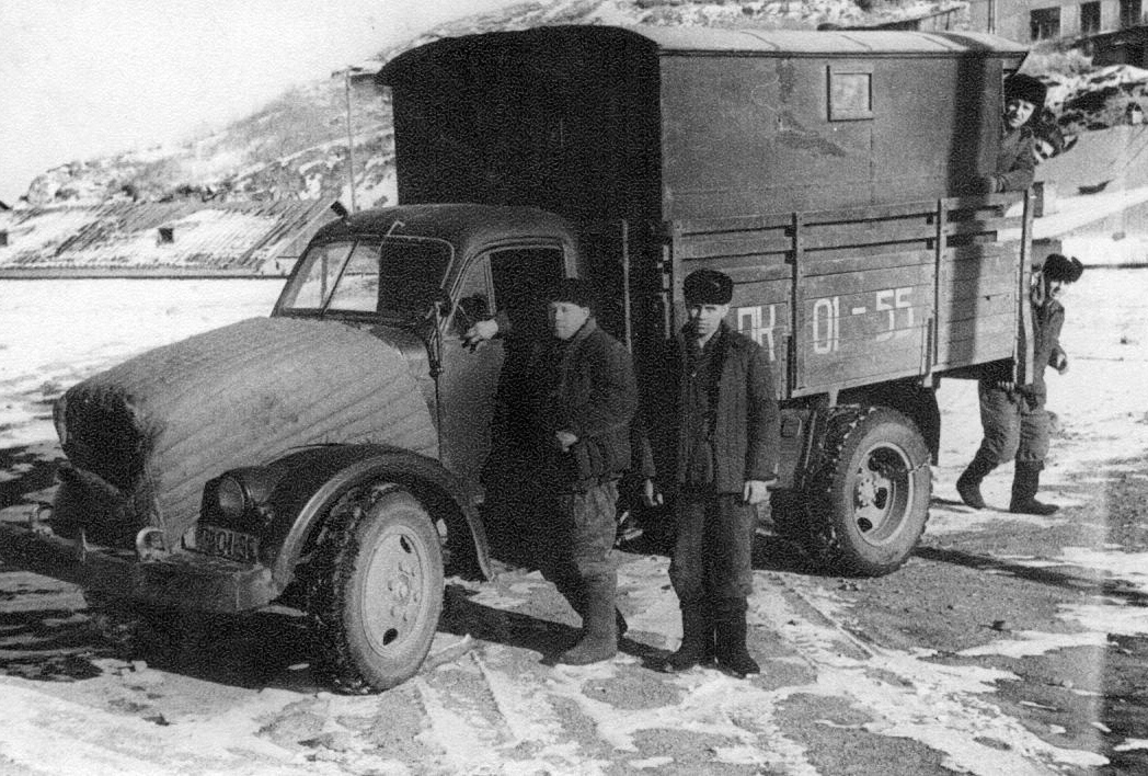 Приморский край, № ПК 01-55 — ГАЗ-51А; Приморский край — Исторические фотографии (Автомобили)