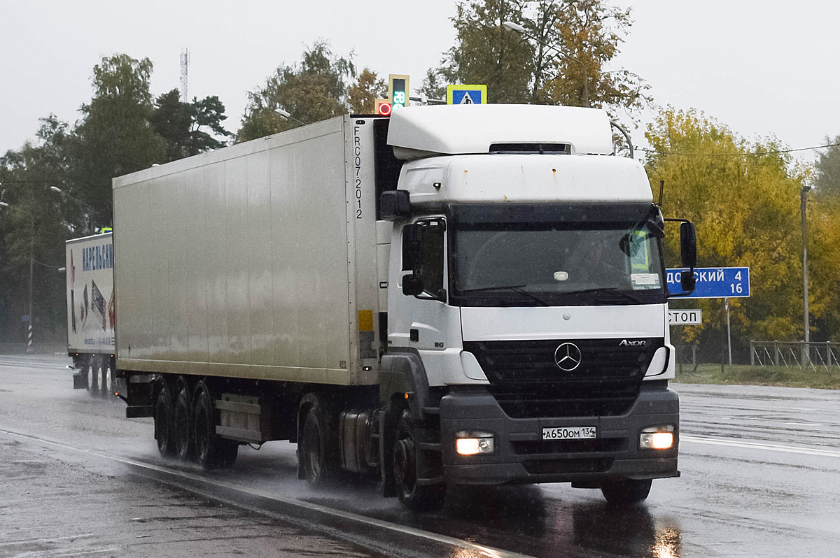 Волгоградская область, № А 650 ОМ 134 — Mercedes-Benz Axor 1843