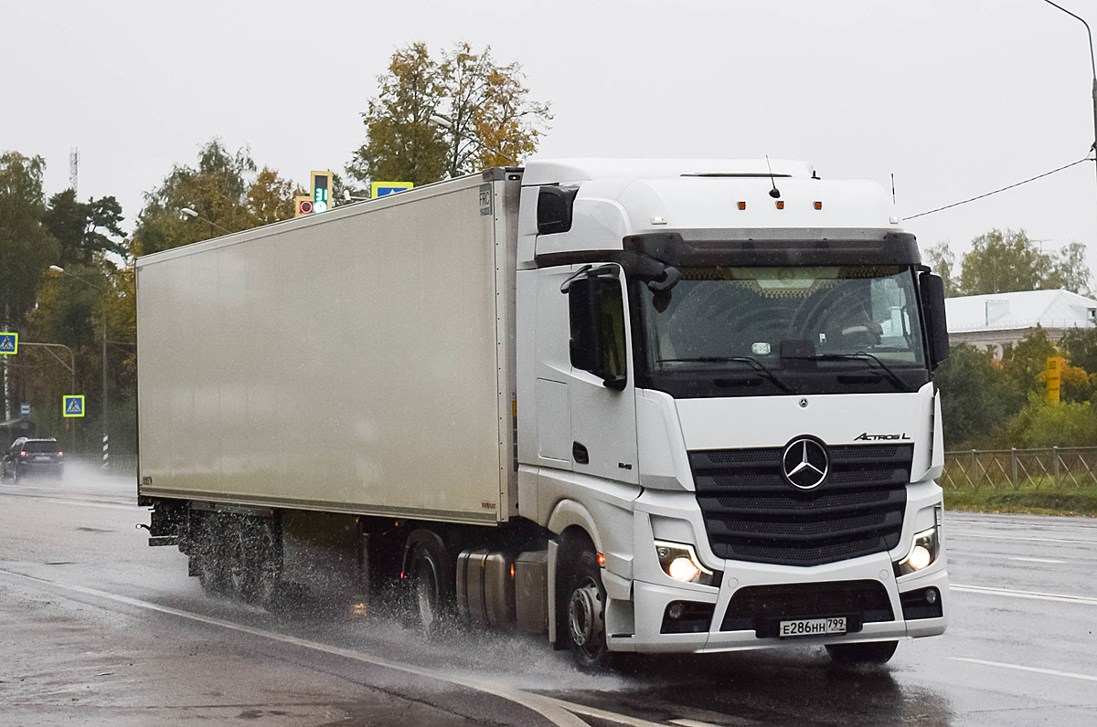 Москва, № Е 286 НН 799 — Mercedes-Benz Actros '18 1845 [Z9M]