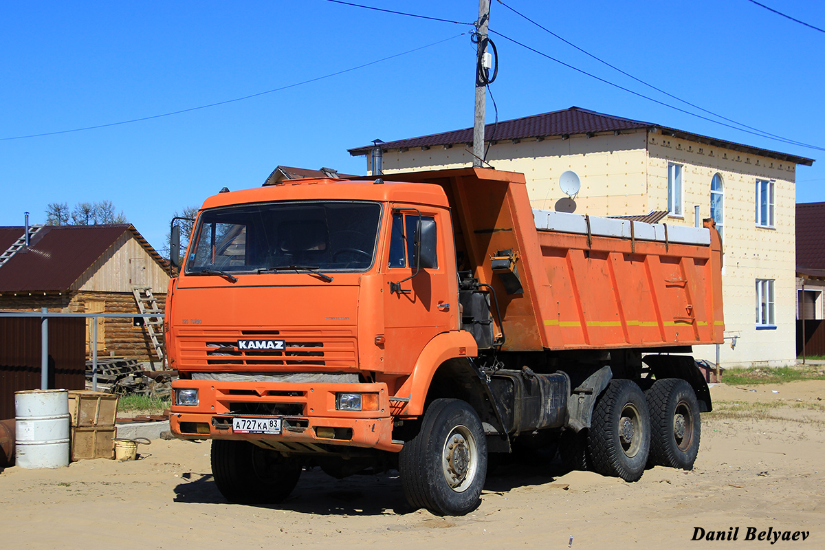 Ненецкий автономный округ, № А 727 КА 83 — КамАЗ-6522 [652200]