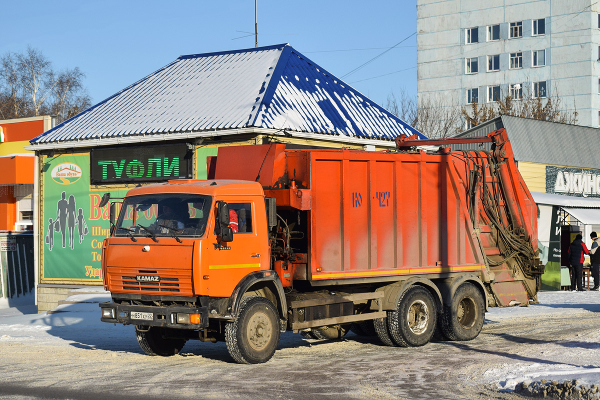 Алтайский край, № Н 851 ХУ 22 — КамАЗ-65115-62