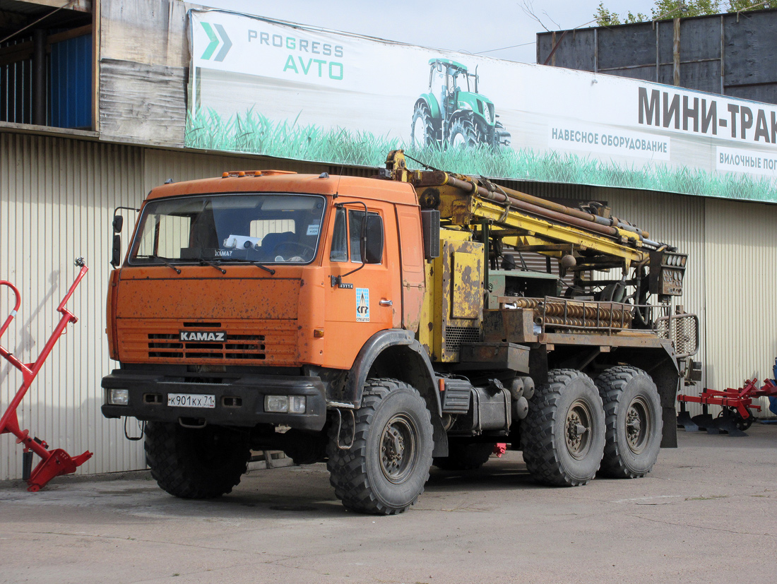 Тульская область, № К 901 КХ 71 — КамАЗ-43114-15 [43114R]