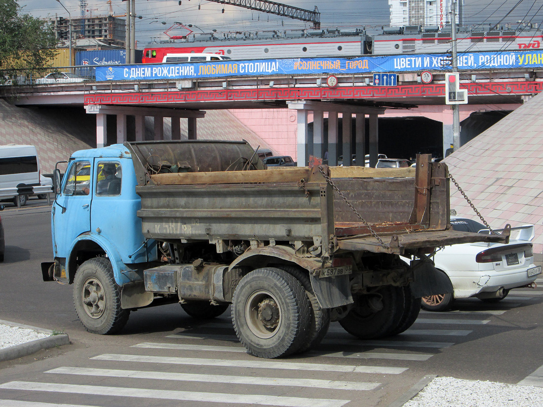 Бурятия, № К 587 ВВ 03 — МАЗ-500 (общая модель)